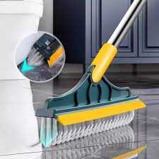 2 in 1 Bathroom Tiles Window Floor Cleaning Brush